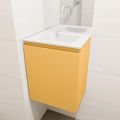 waschtisch set gäste wc OLAN 40 cm gelb FK75342550