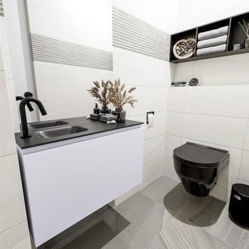 waschtisch set gäste wc OLAN 80 cm lavendel FK75342998