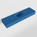 waschtisch freihängend mineralwerkstoff LEX 110 cm becken mittig blau F52122Jeans