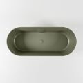 badewanne mineralwerkstoff serie nobel 180 cm army grün matt 230 liter
