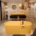 badewanne mineralwerkstoff serie nobel 180 cm gelb matt 230 liter