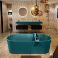 badewanne mineralwerkstoff serie nobel 180 cm ozeanblau matt 230 liter
