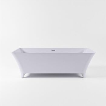 badewanne mineralwerkstoff serie lundy 170 cm lavendel matt 201 liter