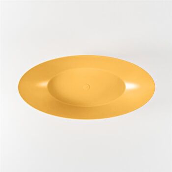 badewanne mineralwerkstoff serie float 170 cm gelb matt 190 liter