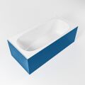 badewanne mineralwerkstoff serie freeze 180 cm außen blau innen weiß matt 190 liter