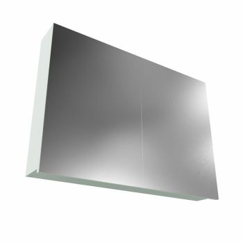CUBB spiegelschrank 100x70x16cm farbe minze mit 2 türen