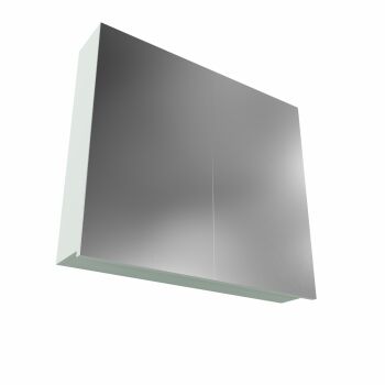 CUBB spiegelschrank 80x70x16cm farbe minze mit 2 türen