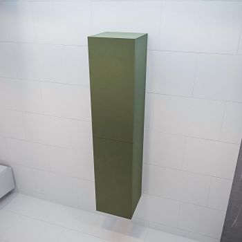 BEAM 160cm Hochschrank farbe army grün mit 2 türen