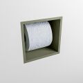 toilettenpapierhalter solid surface würfel army grün