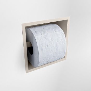 toilettenpapierhalter solid surface halbe w&uuml;rfel leinen