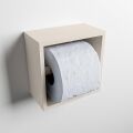 toilettenpapierhalter solid surface halbe würfel leinen