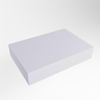 aufsatzplatte l freihängend solid surface 60 cm lavendel m49846ca