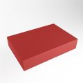 aufsatzplatte l freihängend solid surface 60 cm rot m49846fi