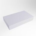aufsatzplatte l freihängend solid surface 70 cm lavendel m49847ca