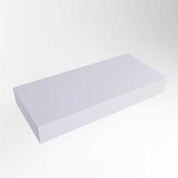 aufsatzplatte l freihängend solid surface 90 cm lavendel m49849ca