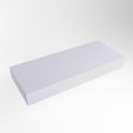 aufsatzplatte l freihängend solid surface 100 cm lavendel m49850ca