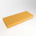 aufsatzplatte l freihängend solid surface 100 cm gelb m49850ch