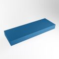 aufsatzplatte l freihängend solid surface 120 cm blau m49852je