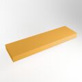 aufsatzplatte l freihängend solid surface 150 cm gelb m49855ch