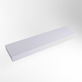 aufsatzplatte l freihängend solid surface 160 cm lavendel m49856ca