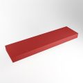 aufsatzplatte l freihängend solid surface 160 cm rot m49856fi