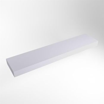 aufsatzplatte l freihängend solid surface 190 cm lavendel m49859ca