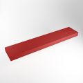 aufsatzplatte l freihängend solid surface 210 cm rot m49861fi