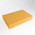 aufsatzplatte xl freihängend Solid Surface 70 cm gelb m49865ch