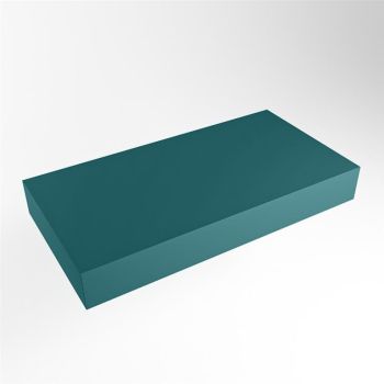 aufsatzplatte xl freihängend Solid Surface 90 cm ozeanblau m49867sg