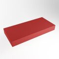 aufsatzplatte xl freihängend Solid Surface 100 cm rot m49868fi