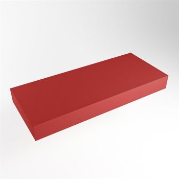 aufsatzplatte xl freihängend Solid Surface 110 cm rot m49869fi
