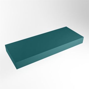 aufsatzplatte xl freihängend Solid Surface 120 cm ozeanblau m49870sg