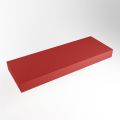 aufsatzplatte xl freihängend Solid Surface 130 cm rot m49871fi