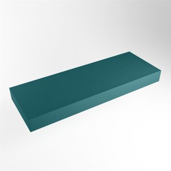 aufsatzplatte xl freihängend Solid Surface 130 cm ozeanblau m49871sg