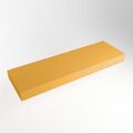 aufsatzplatte xl freihängend Solid Surface 150 cm gelb m49873ch