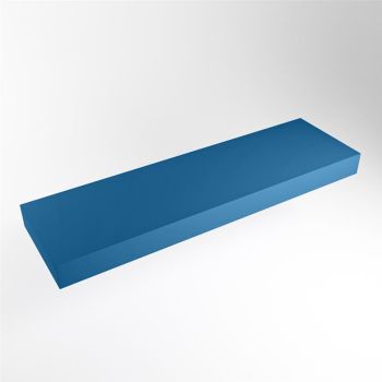 aufsatzplatte xl freihängend Solid Surface 160 cm blau m49874je