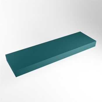 aufsatzplatte xl freihängend Solid Surface 160 cm ozeanblau m49874sg