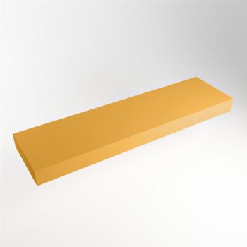 aufsatzplatte xl freihängend Solid Surface 170 cm gelb m49875ch