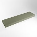 aufsatzplatte xl freihängend Solid Surface 180 cm army grün m49876ar