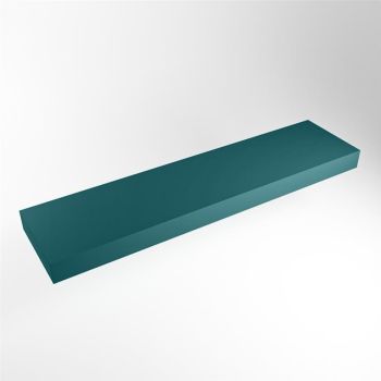 aufsatzplatte xl freihängend Solid Surface 190 cm ozeanblau m49877sg