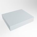 aufsatzplatte xxl freihängend Solid Surface 60 cm babyblau m49882cl