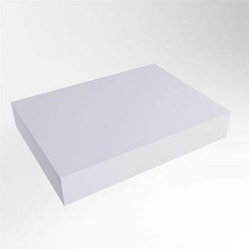 aufsatzplatte xxl freihängend Solid Surface 70 cm lavendel m49883ca