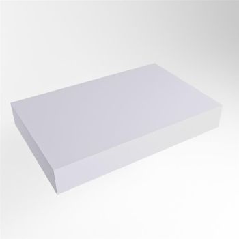 aufsatzplatte xxl freihängend Solid Surface 80 cm lavendel m49884ca