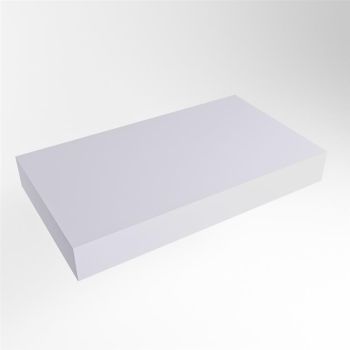 aufsatzplatte xxl freihängend Solid Surface 90 cm lavendel m49885ca