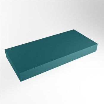 aufsatzplatte xxl freihängend Solid Surface 110 cm ozeanblau m49887sg
