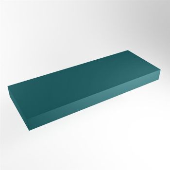 aufsatzplatte xxl freihängend Solid Surface 140 cm ozeanblau m49890sg