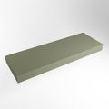 aufsatzplatte xxl freihängend Solid Surface 150 cm army grün m49891ar