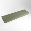 aufsatzplatte xxl freihängend Solid Surface 170 cm army grün m49893ar