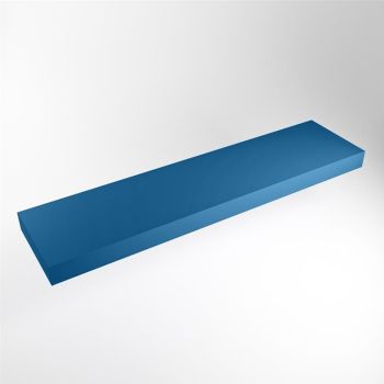 aufsatzplatte xxl freihängend Solid Surface 210 cm blau m49897je