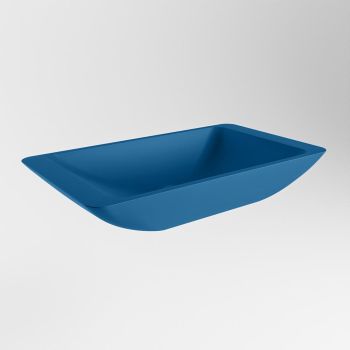 aufsatzwaschbecken solid surface topi außen Blau innen Blau 60cm M80180je